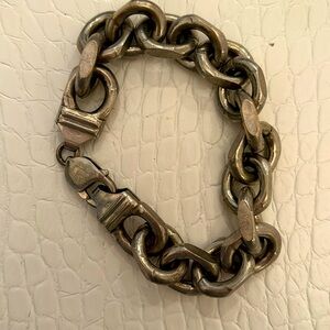 SILVER Chunky Bracelet